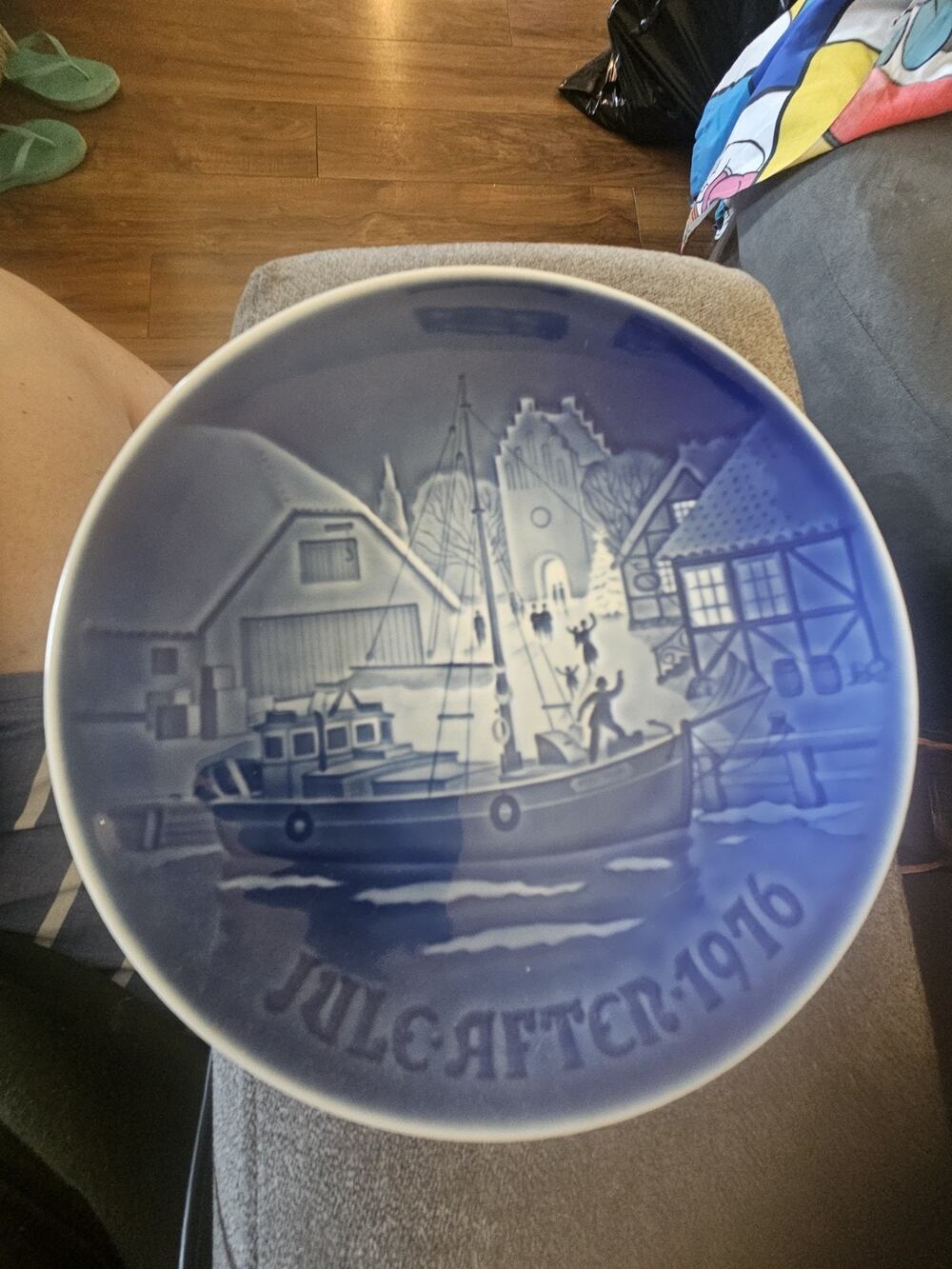Bing & Grondahl B&G Christmas Plates Complete Set 1966-1976 Denmark Jule Aften